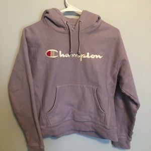 lavender champion hoodie